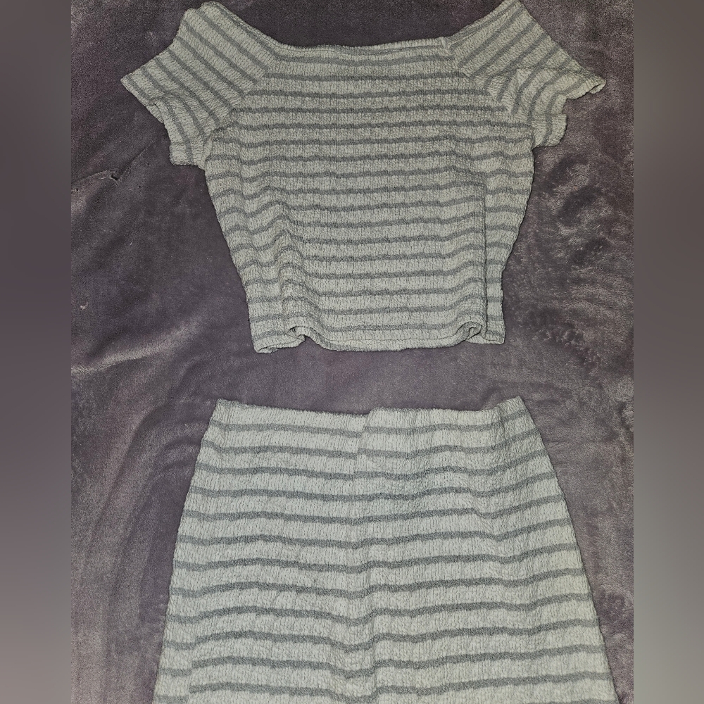 Madden girl striped 2 peice